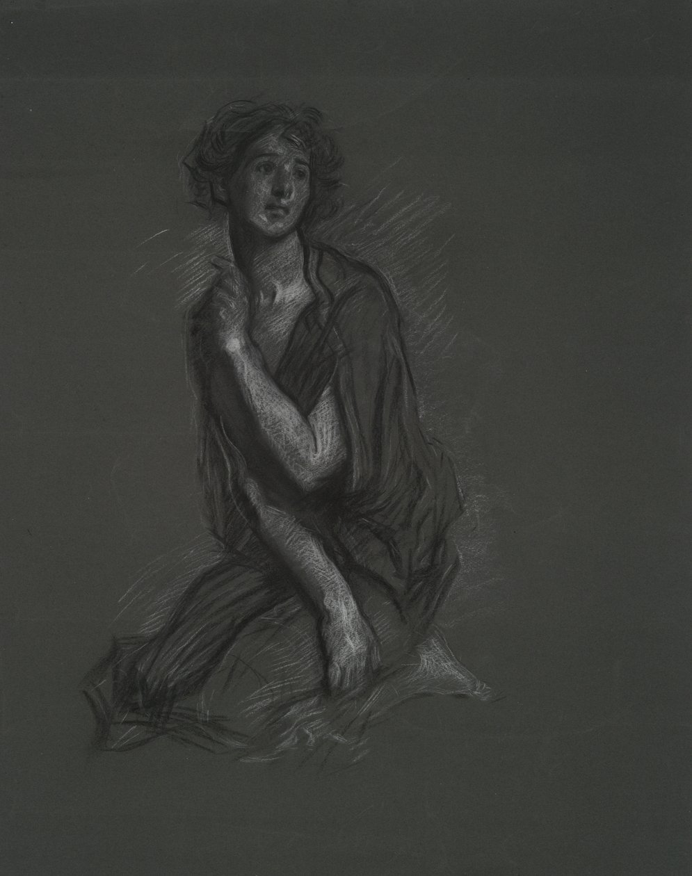 Figurenstudie von Edwin Austin Abbey