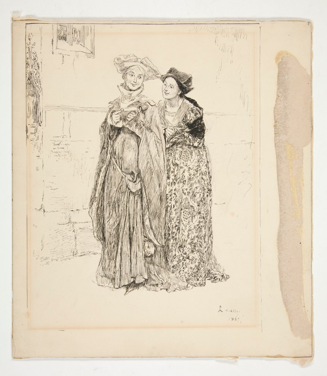 Frau Ford von Edwin Austin Abbey