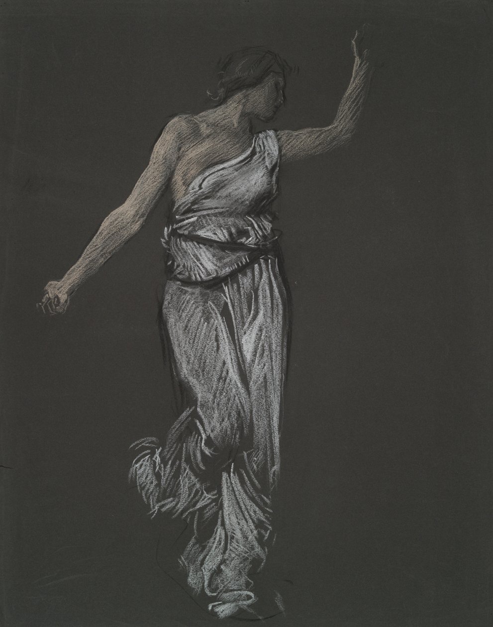 Mögliche Figurenstudie von Edwin Austin Abbey