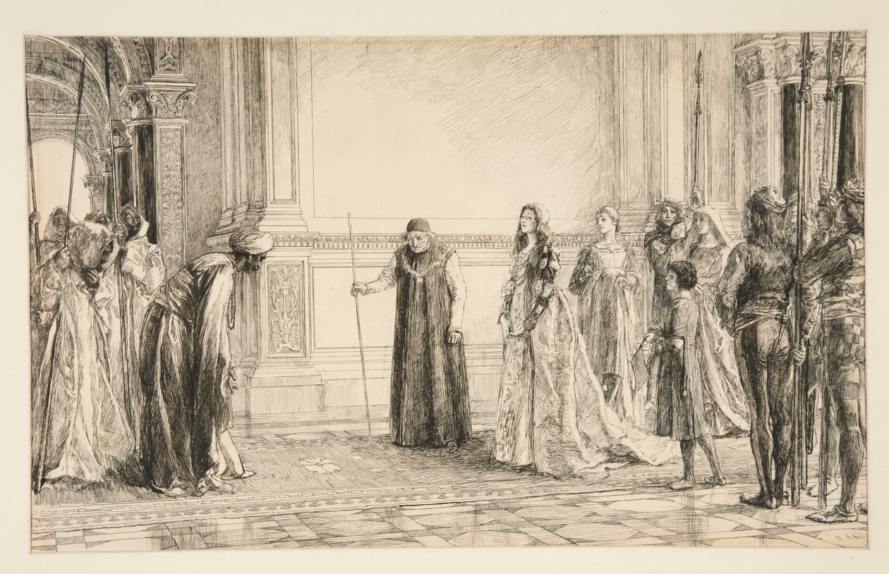 Prinz von Marokko: von Edwin Austin Abbey