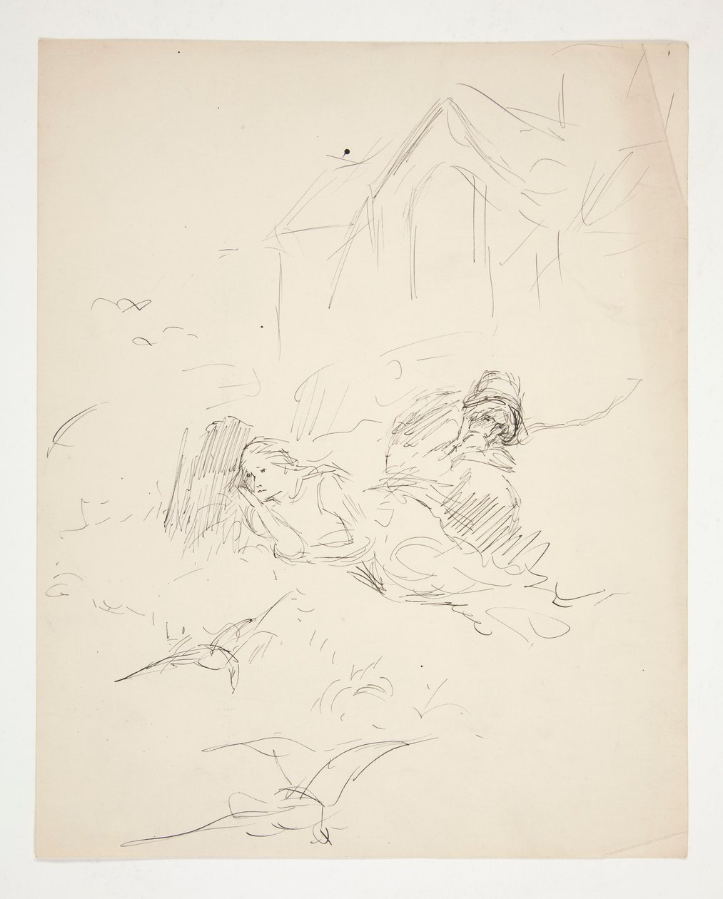 Unidentifizierte Illustration von Edwin Austin Abbey