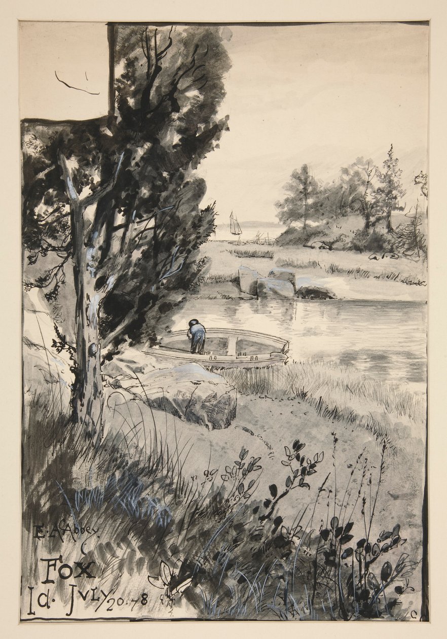 Nicht identifizierte Illustration von Edwin Austin Abbey