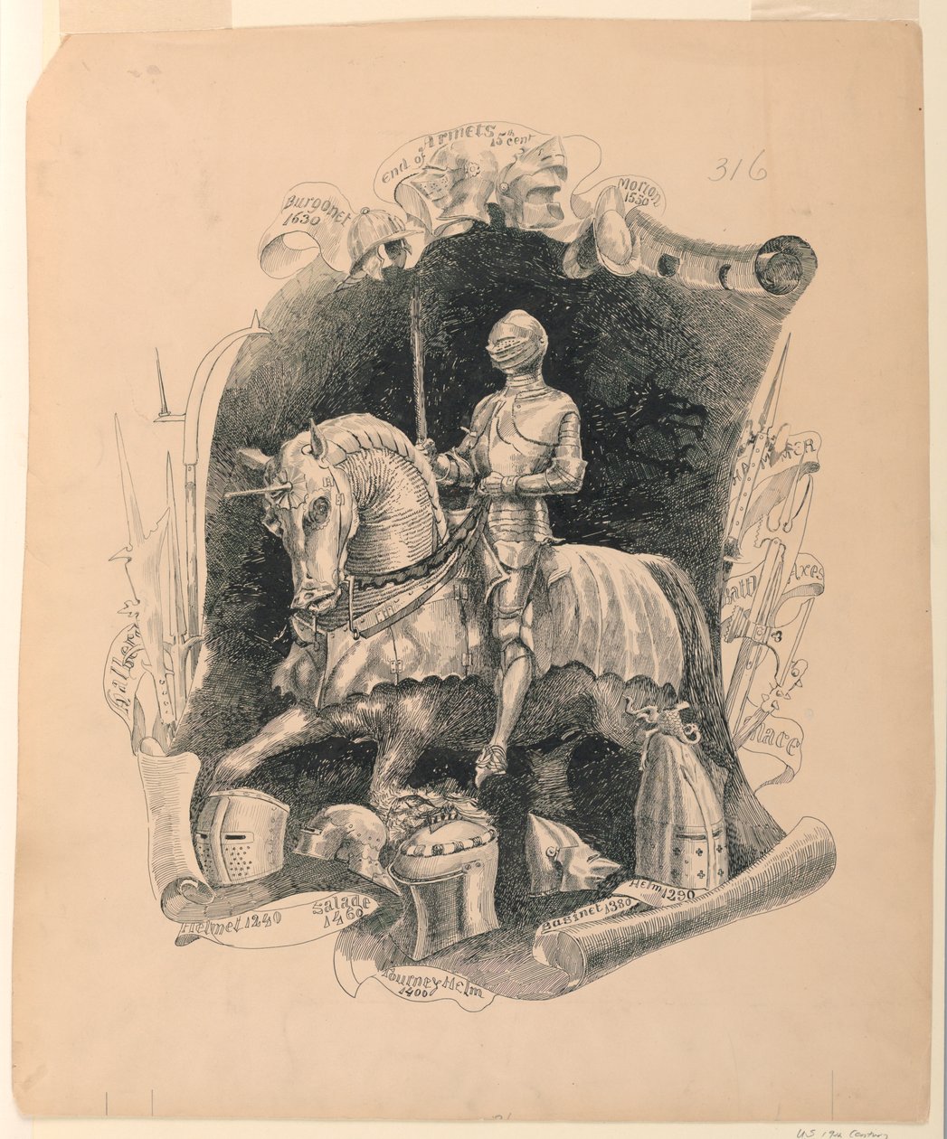 "Rüstung von 1440; Beste Epoche" von Edwin Howland Blashfield