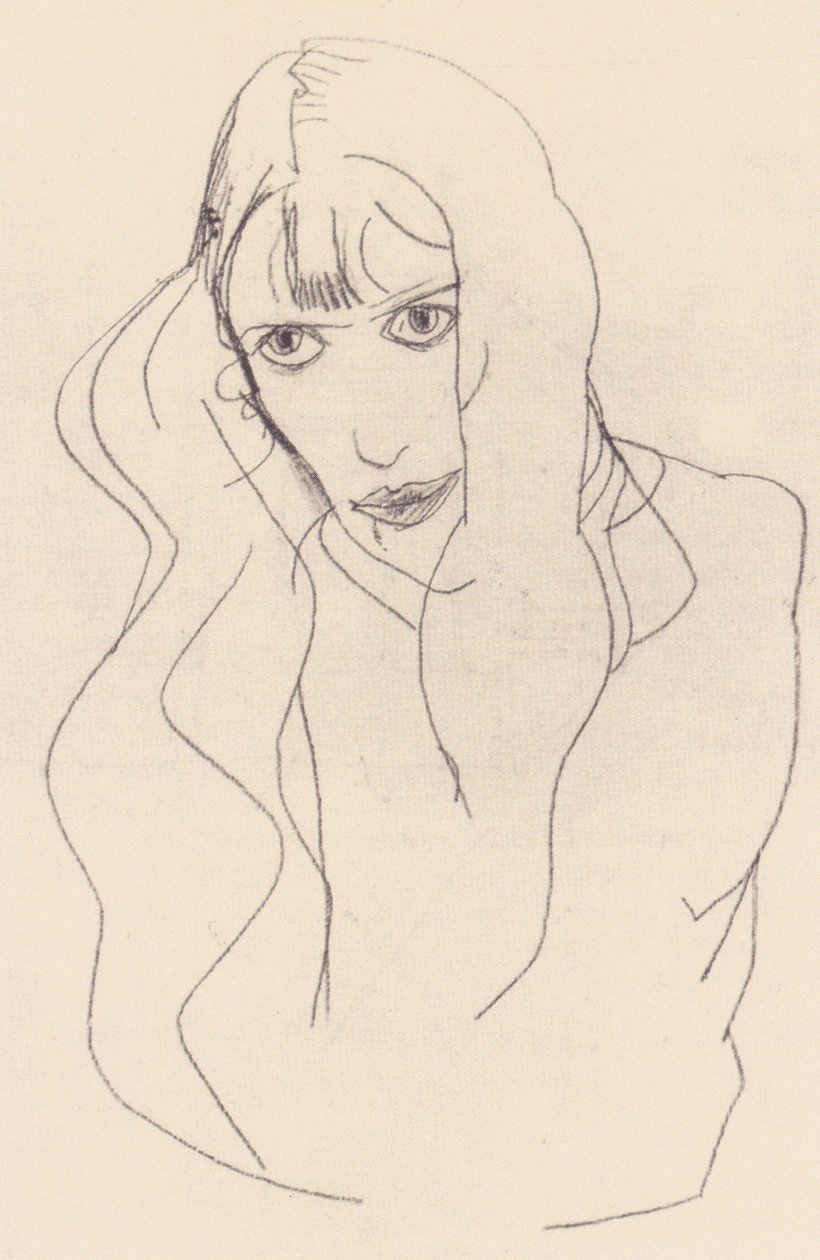 Frauenbildnis Wally von Egon Schiele