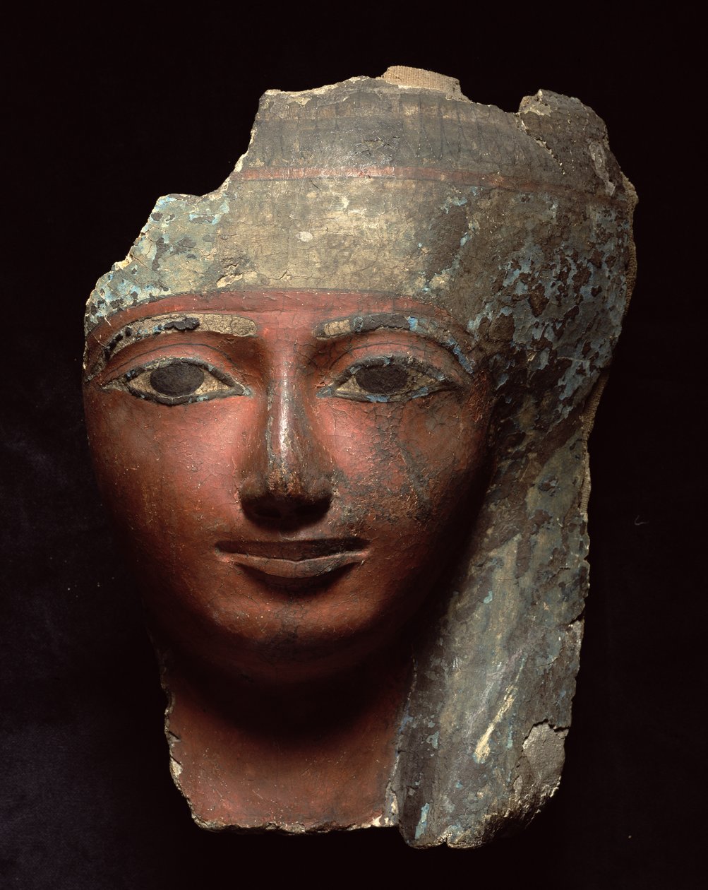 Mumienmaske, Neues Reich, 19.-20. Dynastie (1295-1069 v. Chr.) von Egyptian