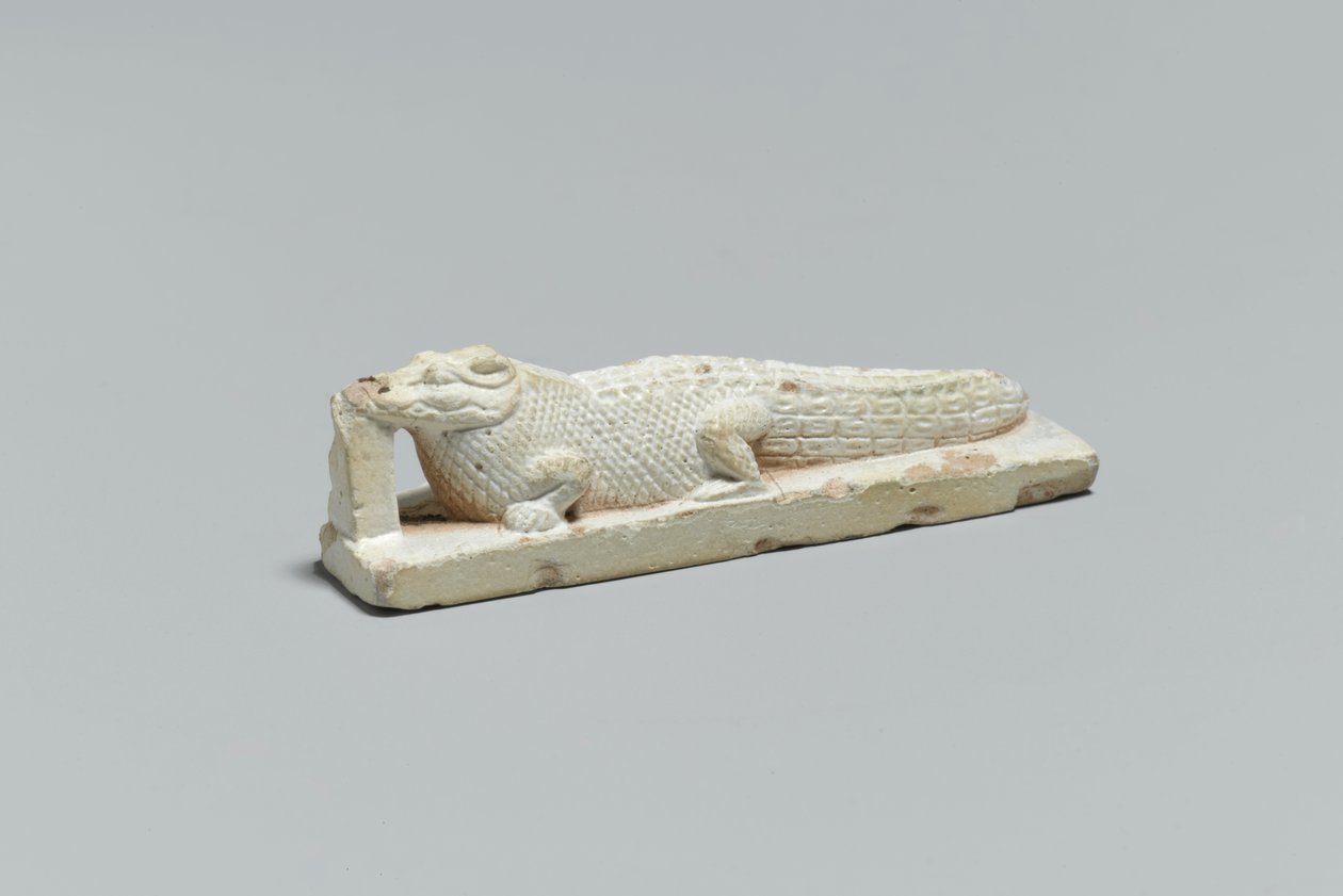 Krokodilfigur, aus Fayum, 332 v. Chr.-395 n. Chr. von Egyptian