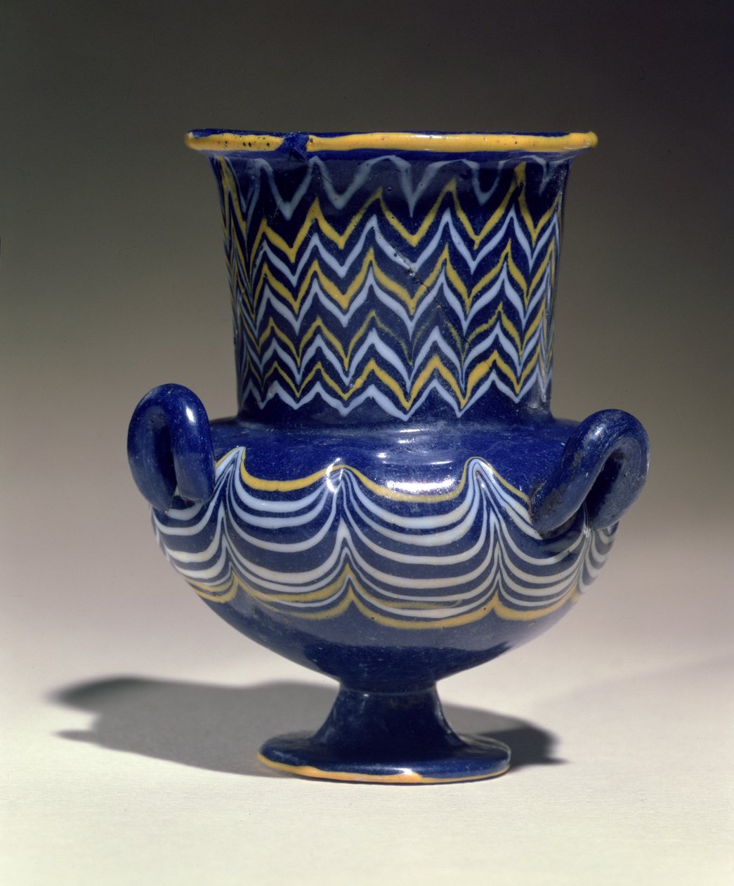 Krateriskos, aus Saqqara, Neues Reich von Egyptian 18th Dynasty