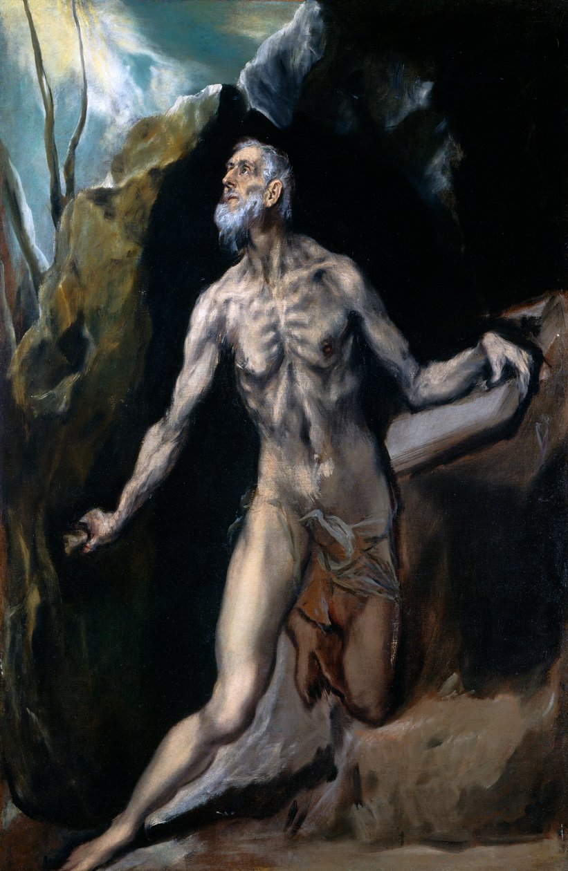 Der heilige Hieronymus von El Greco