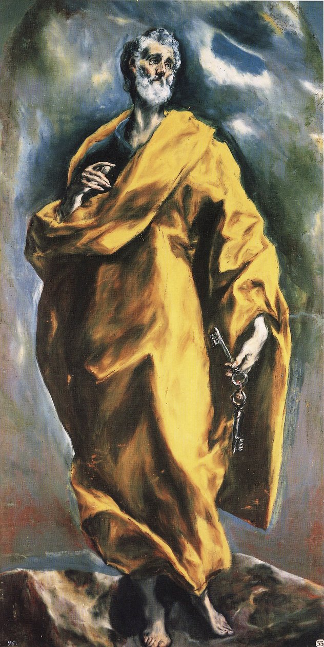 Der heilige Petrus von El Greco