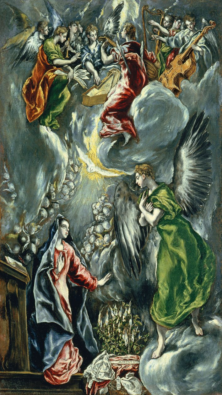 Verkündigung von El Greco