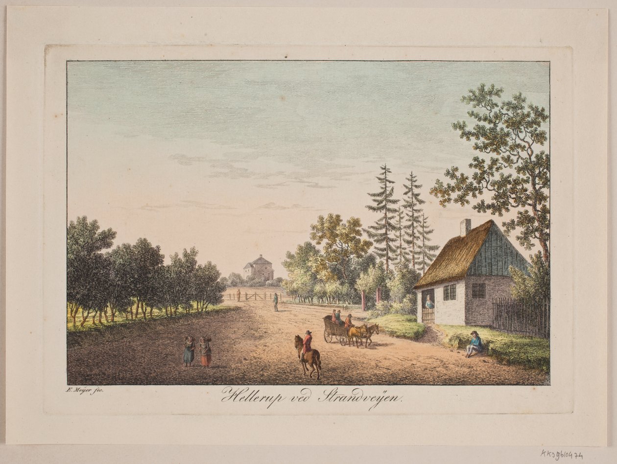 Hellerup bei Strandvejen von Elias Meyer