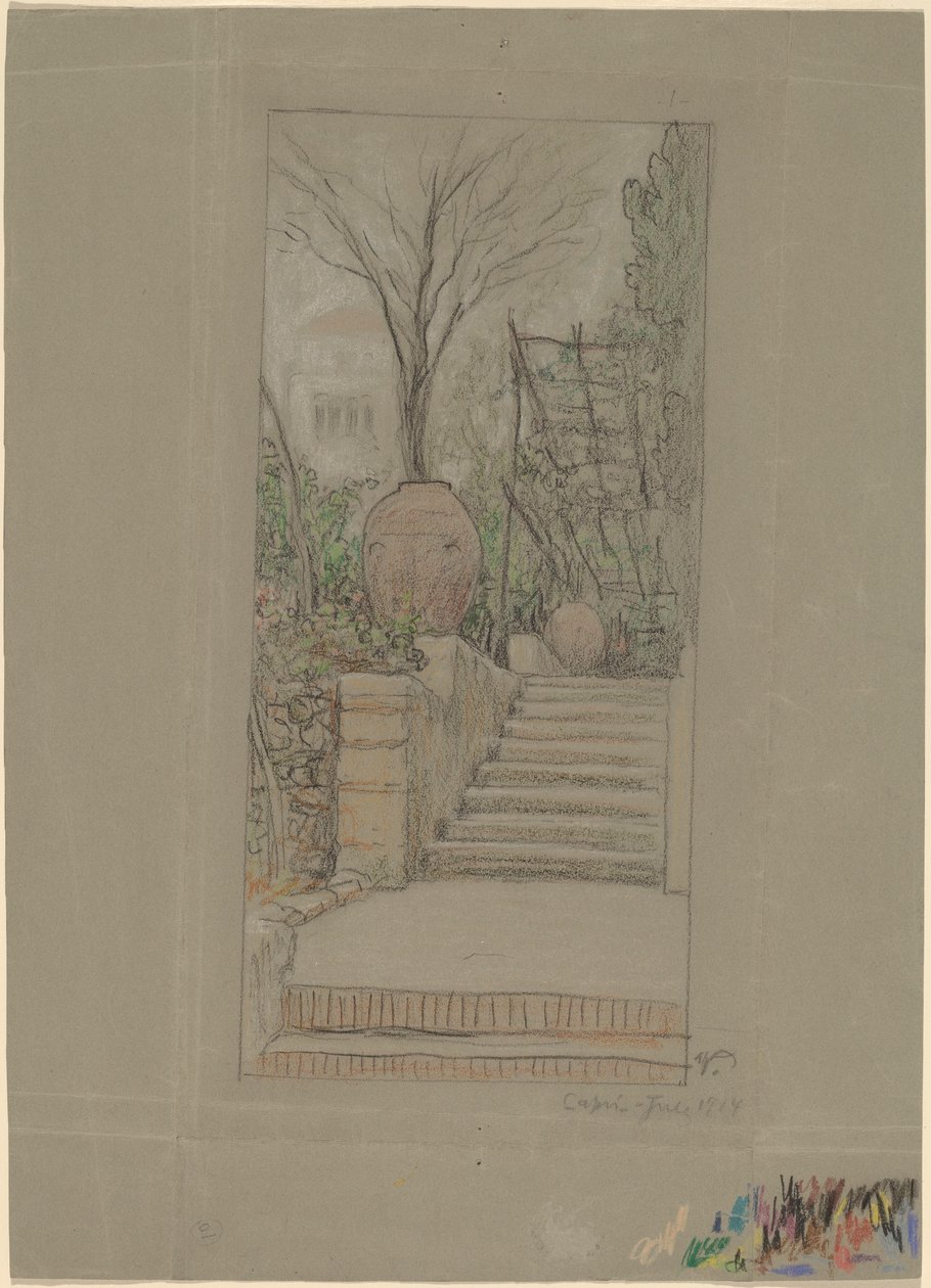 Capri von Elihu Vedder