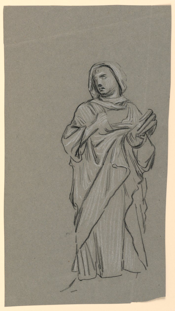 Studie einer kostümierten Figur von Elihu Vedder