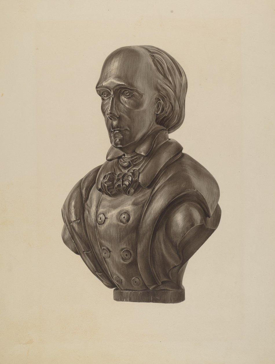 Büste von Henry Clay von Elisabeth Fulda