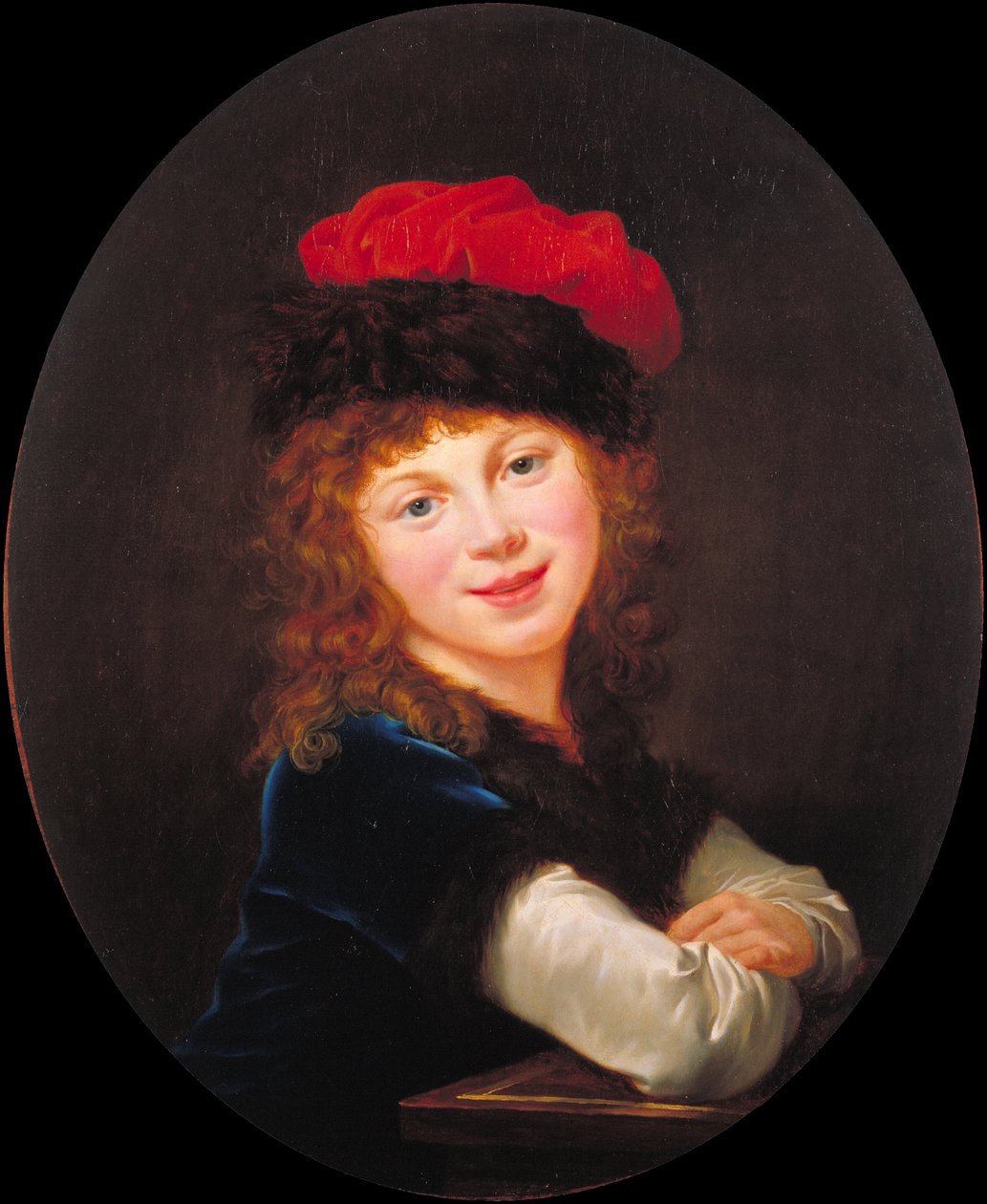 Porträt eines Mädchens von Elisabeth Louise Vigee Lebrun