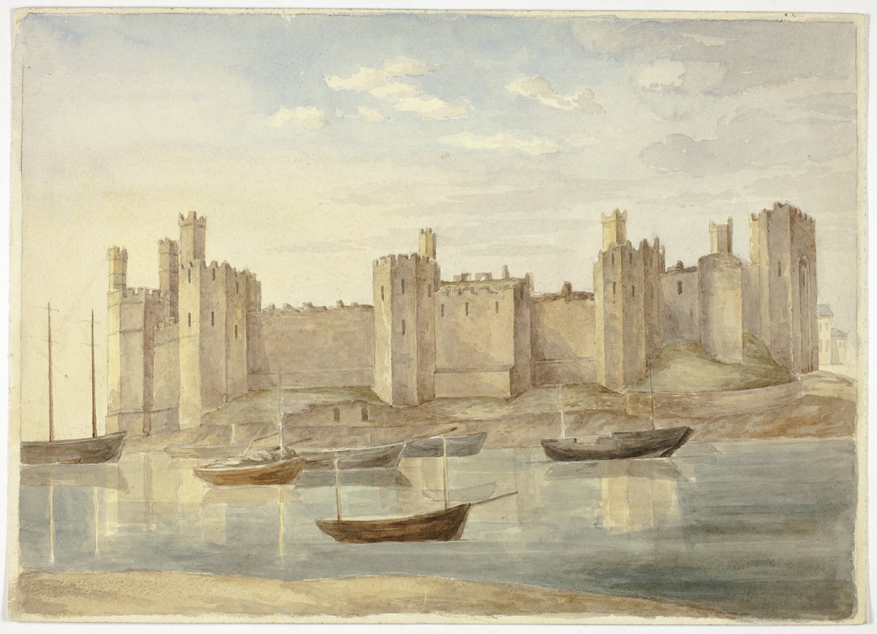 Schloss Caernarvon von Elizabeth Murray