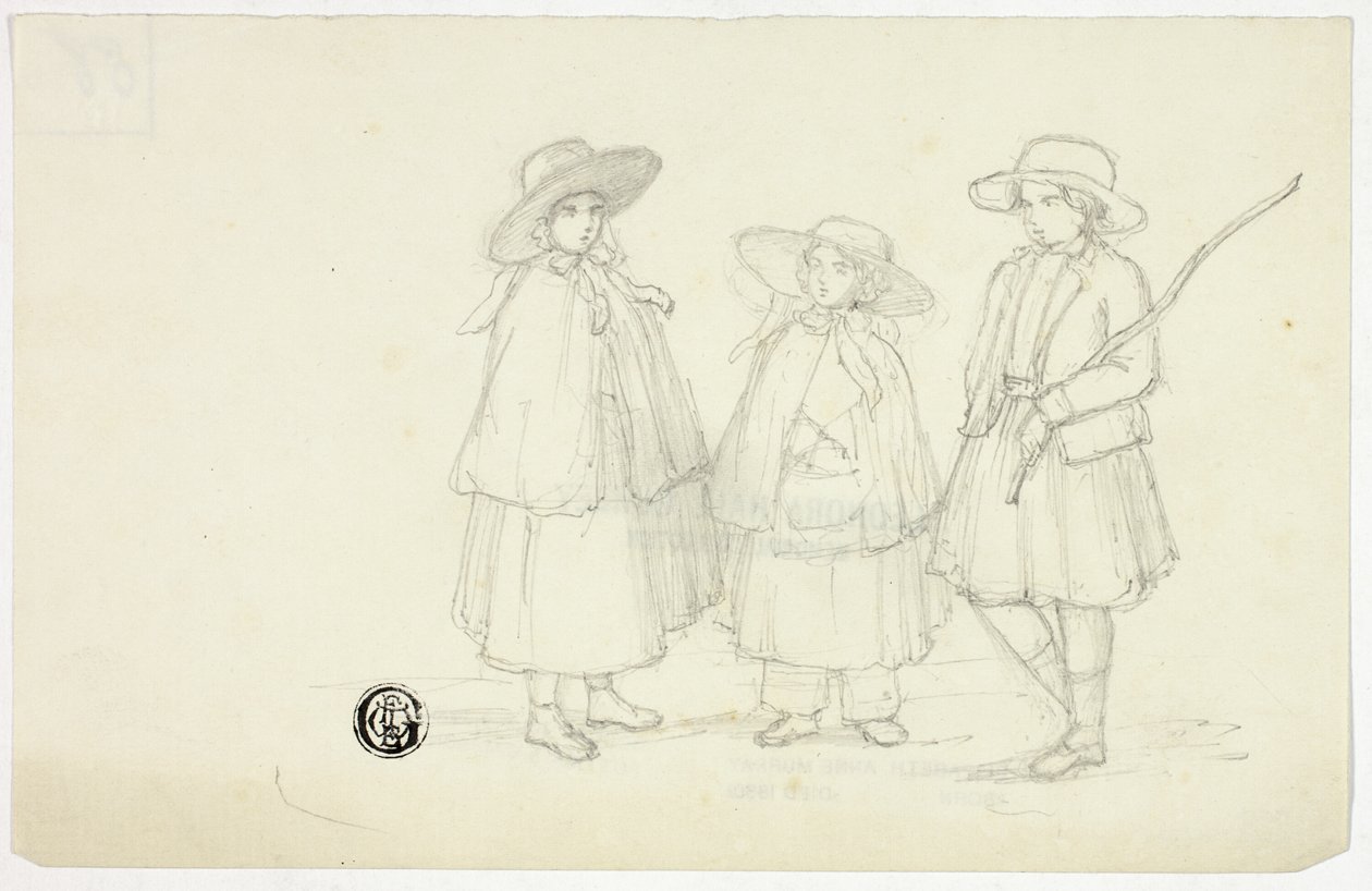 Drei kleine Mädchen von Elizabeth Murray