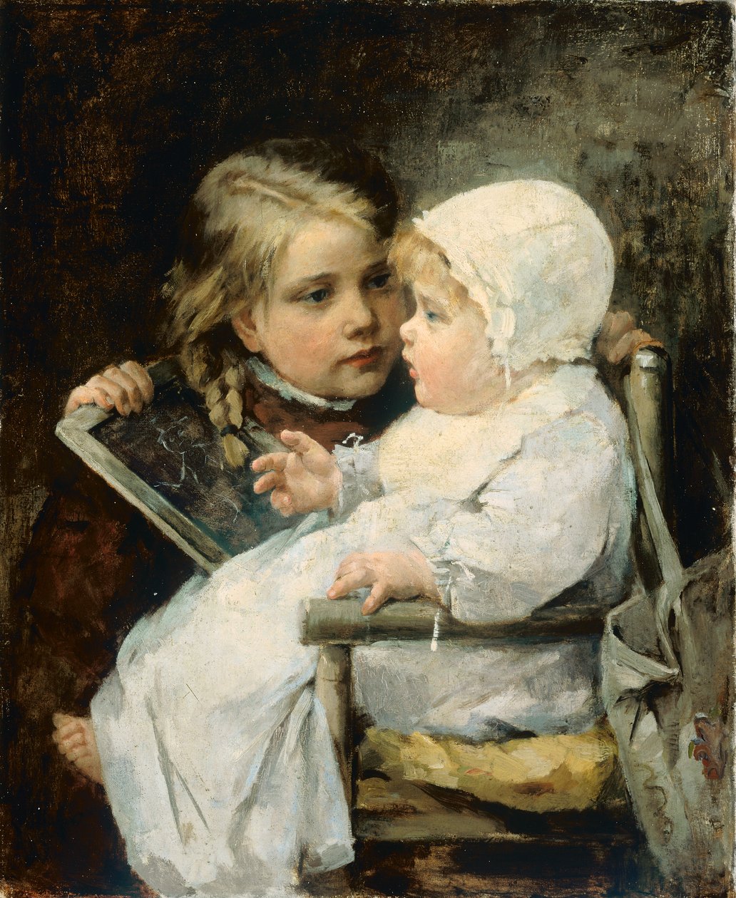 Der junge Künstler, 1885 von Ellen Kendall Baker