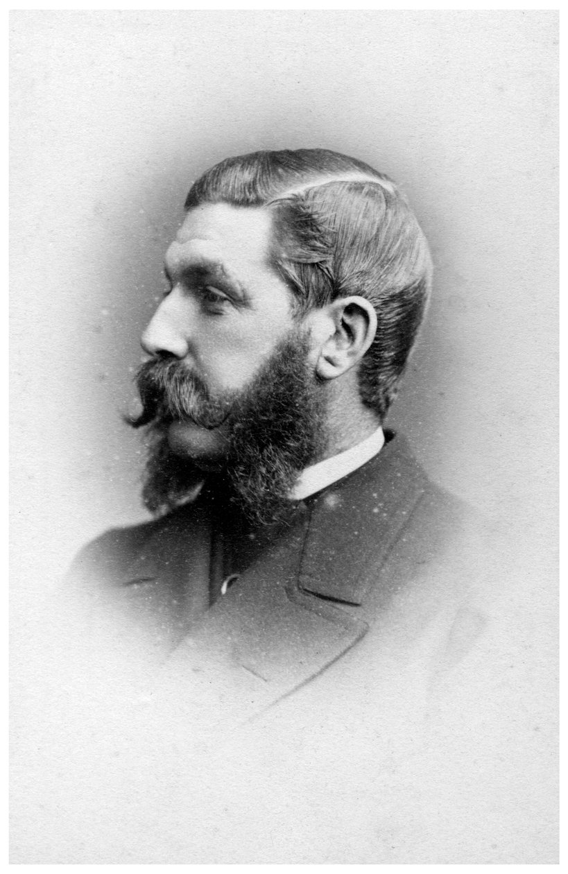 Porträt eines Mannes, ca. 1880-1909 von Elliott and Fry