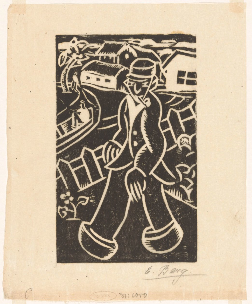 Bauer von Else Berg (signed by artist)