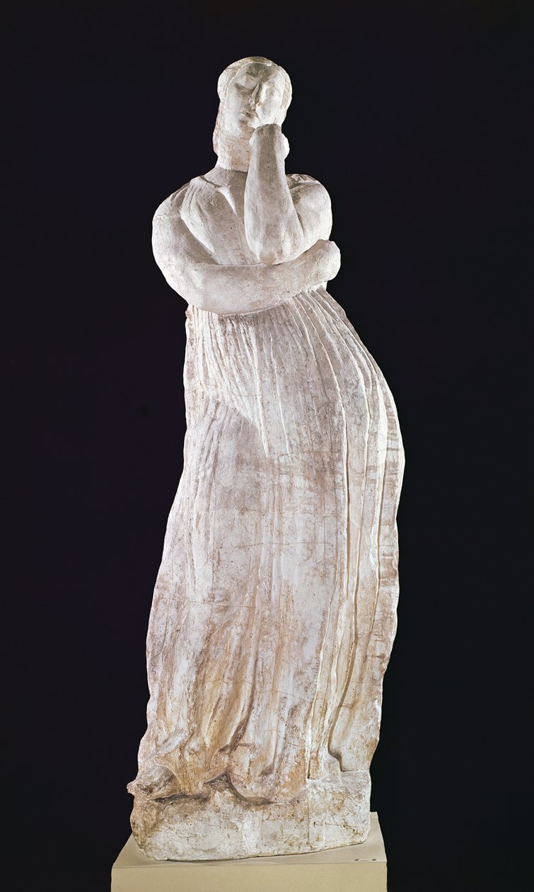Penelope, Guss für eine Bronzeskulptur aus dem Jahr 1907 von Emile Antoine Bourdelle