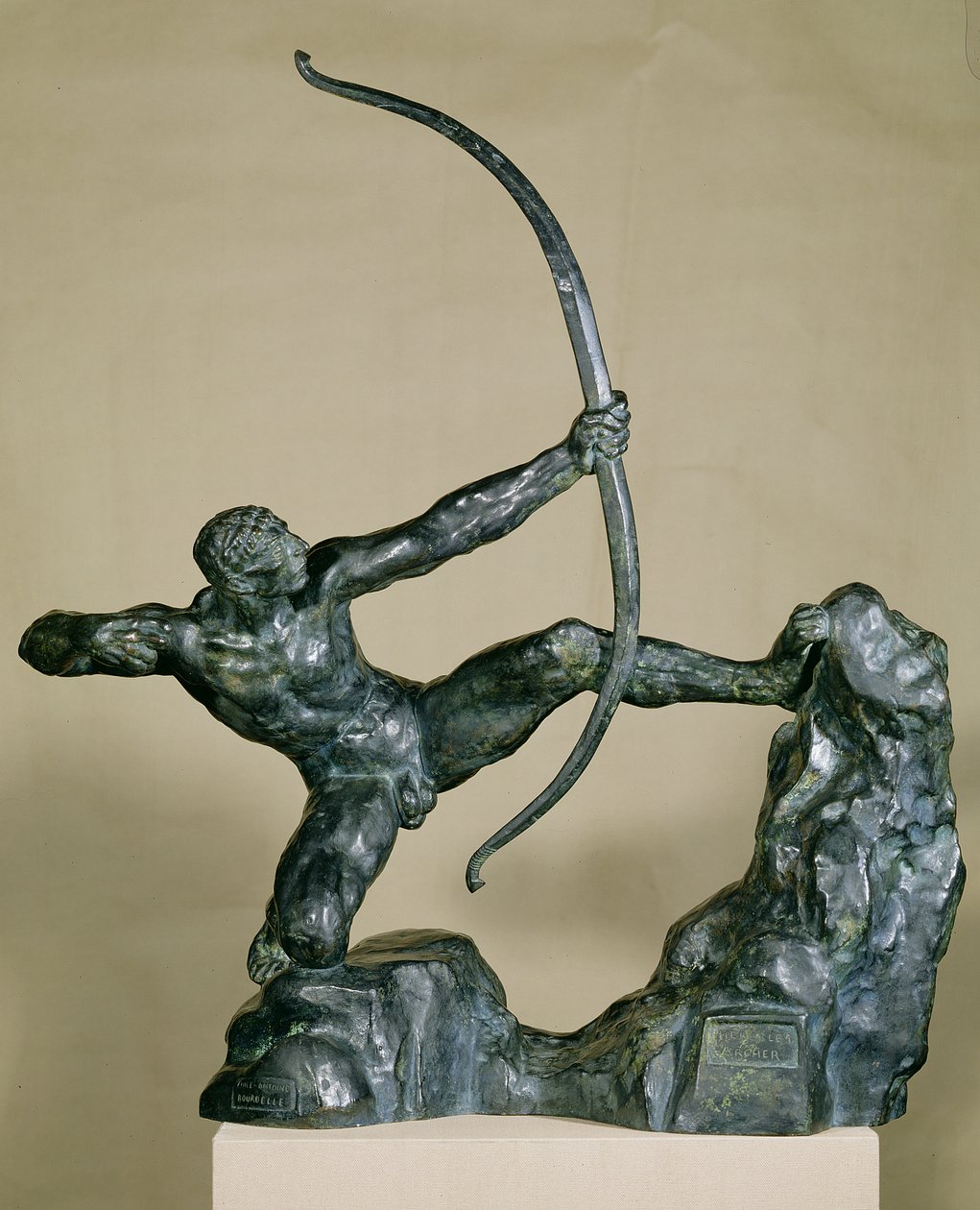 Herakles Bogenschütze, 1909 von Emile Antoine Bourdelle