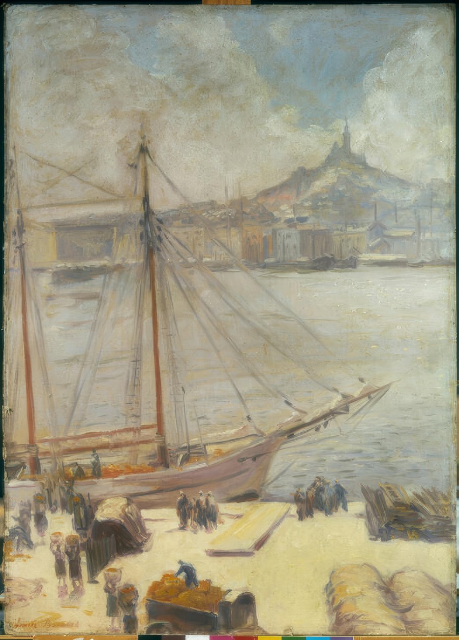 Marseille, der Kai von Emile Bernard