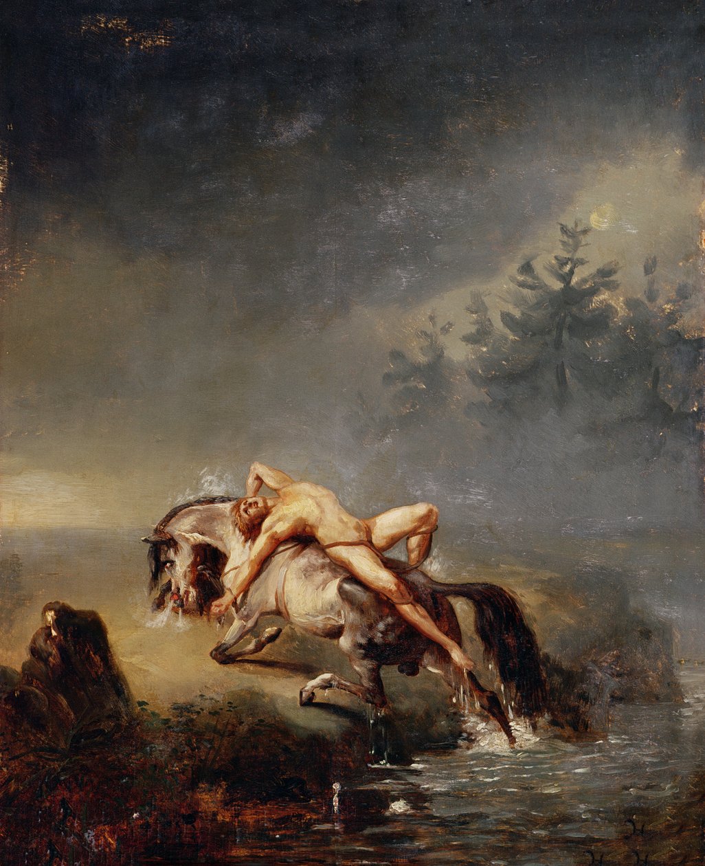 Mazeppa von Emile Jean Horace Vernet