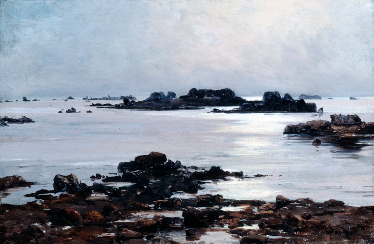 Île de Sein, 1884 von Emmanuel Lansyer