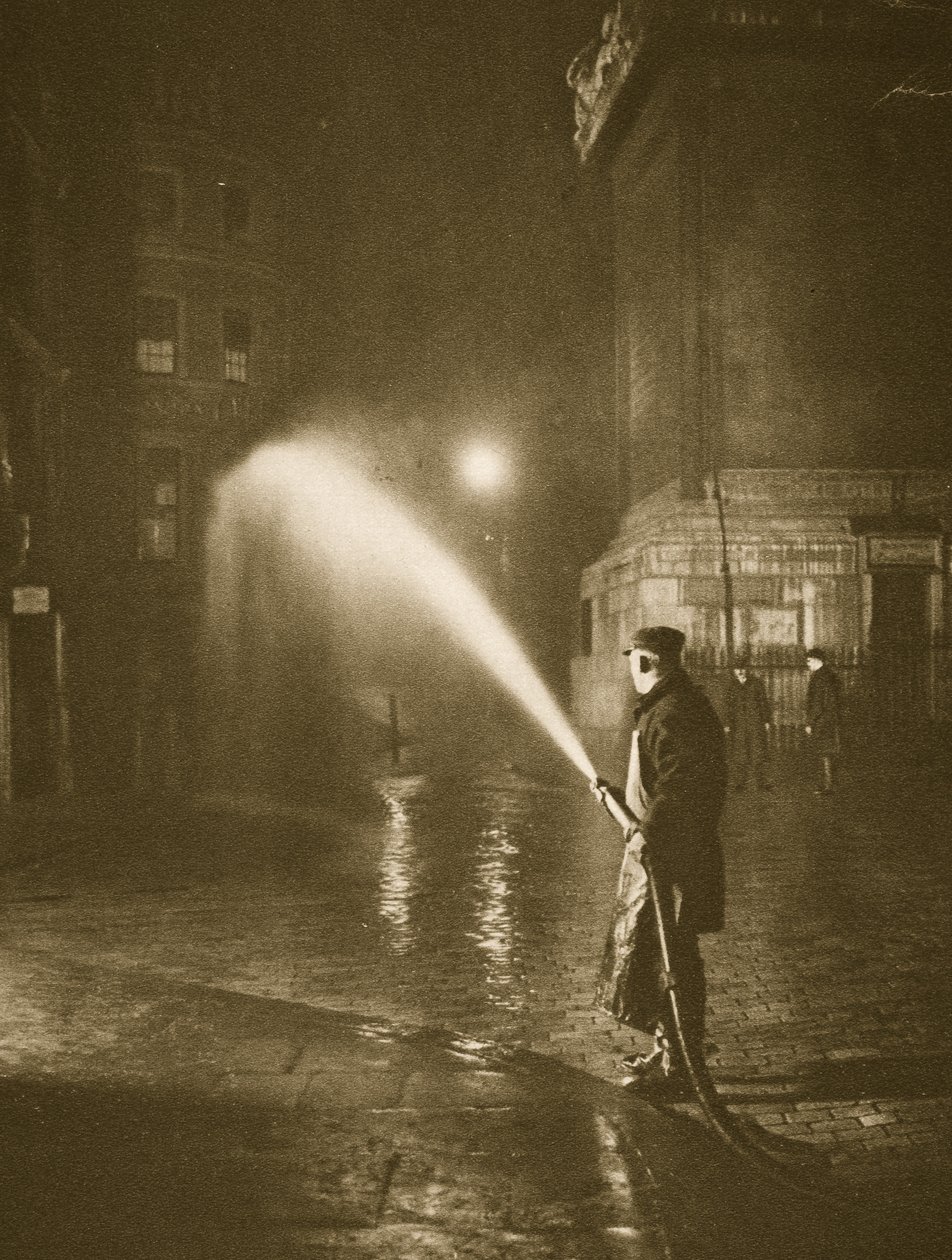 Straßenreinigung in Billingsgate von English Photographer