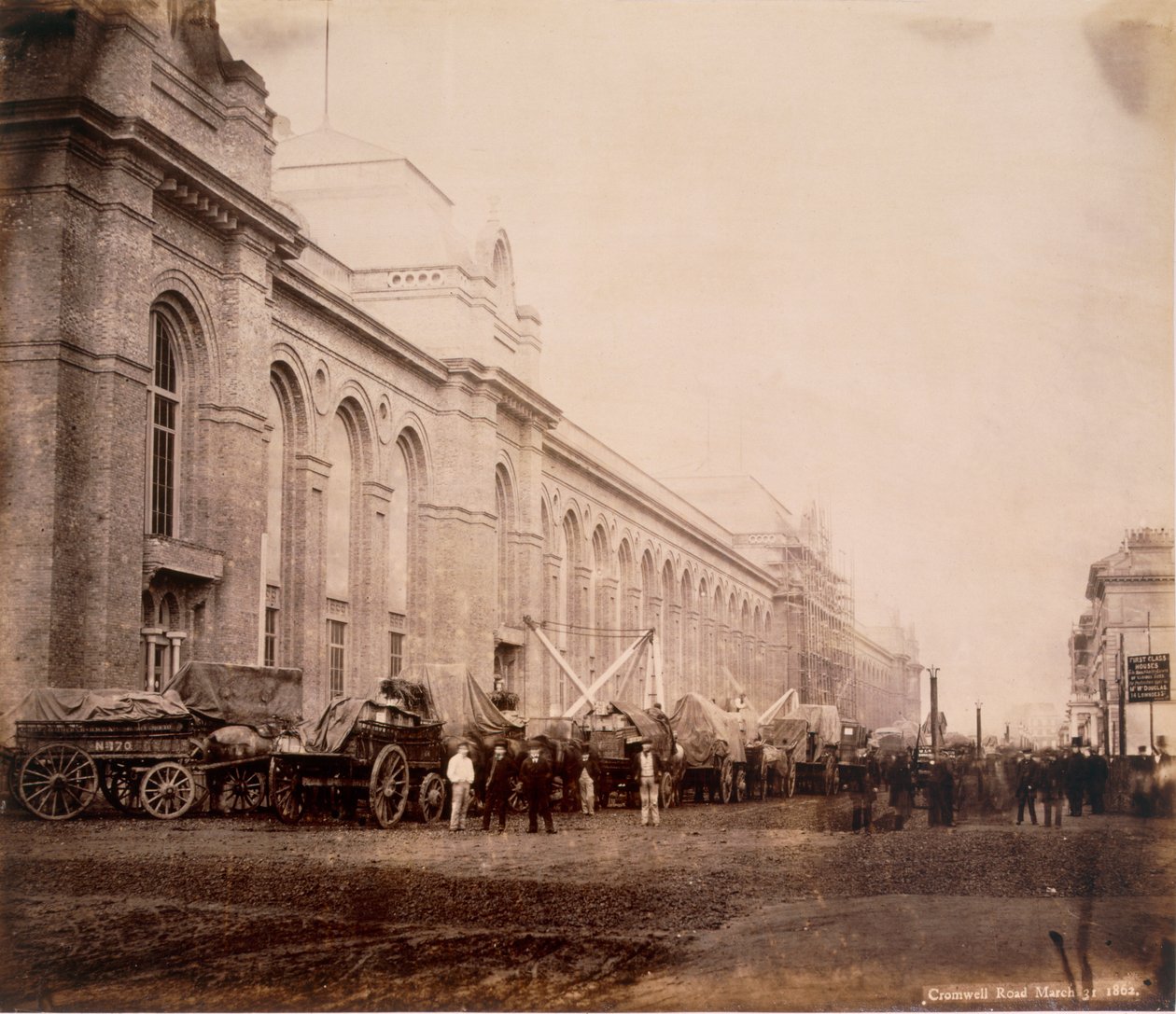 Cromwell Road, März 1862 von English Photographer