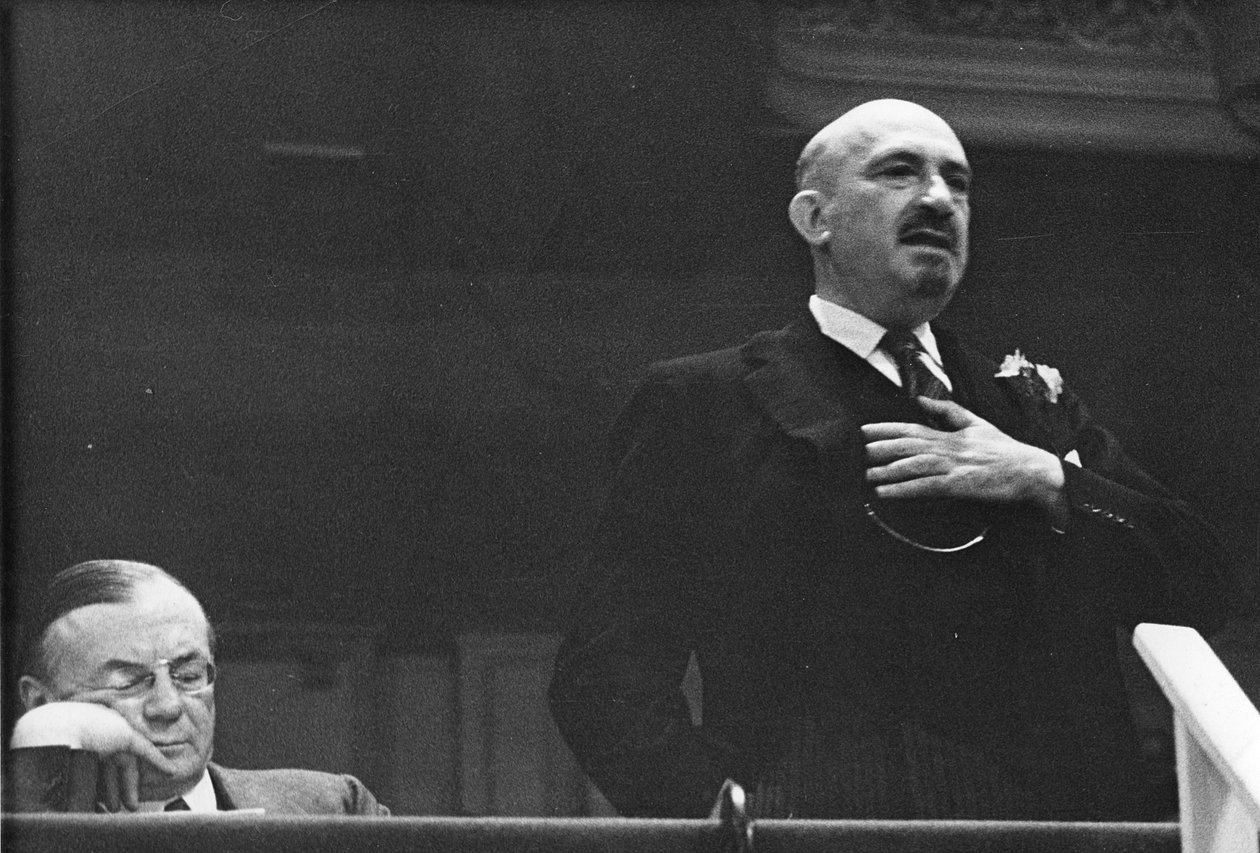 Dr. Chaim Weizmann in London, ca. 1938 von English Photographer
