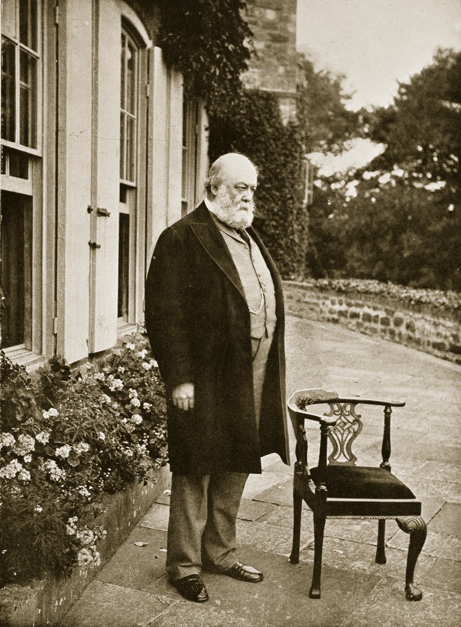 Lord Robert Cecil, Marquess of Salisbury von English Photographer