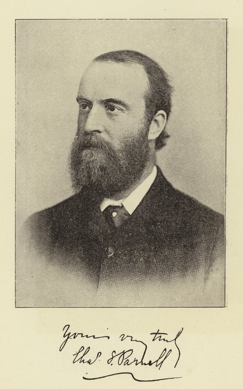 Herr Charles Stewart Parnell, MP von English Photographer