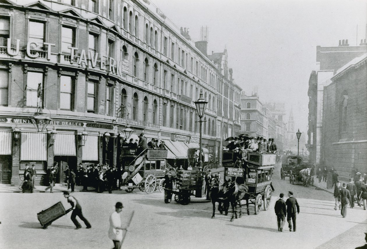 Newgate Street, London von English Photographer