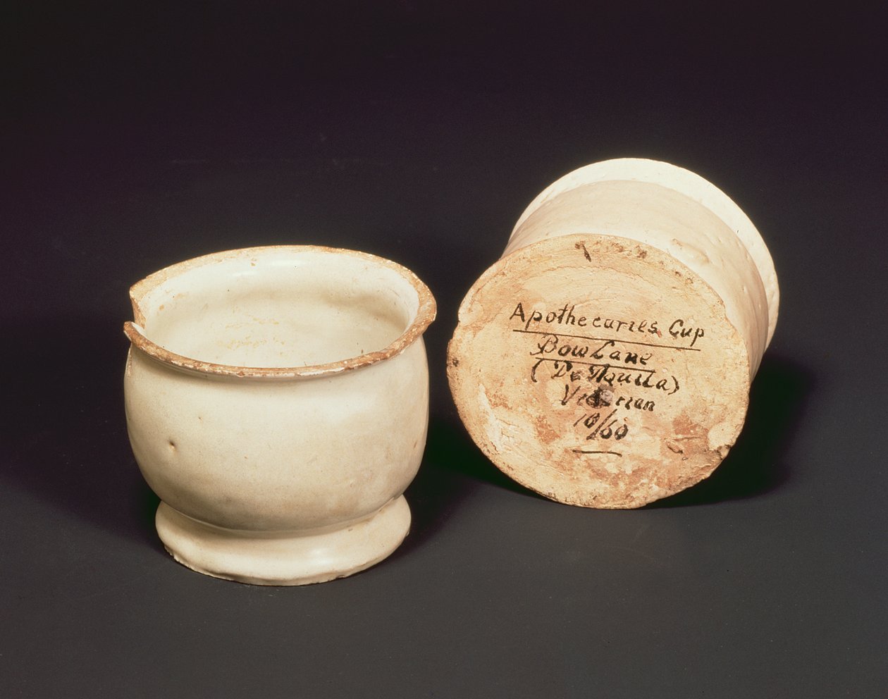 Apothekerbecher, Bow Lane, ca. 1630 von English School