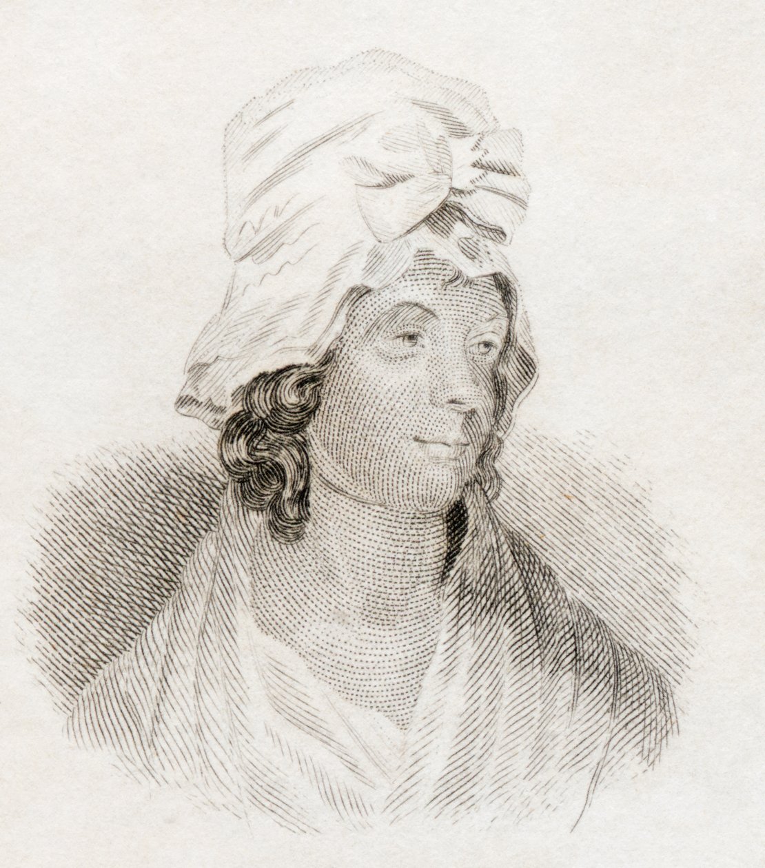 Charlotte Turner Smith, 1825 von English School