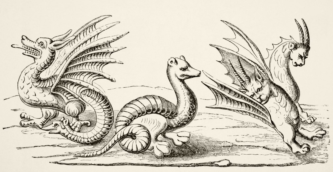 Drachen (nach Miniaturen im 