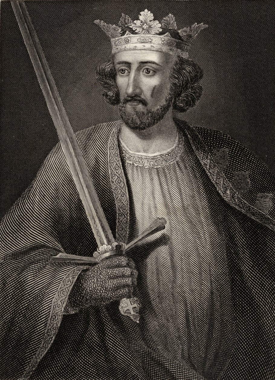 Edward I (1239-1307) König von England von English School