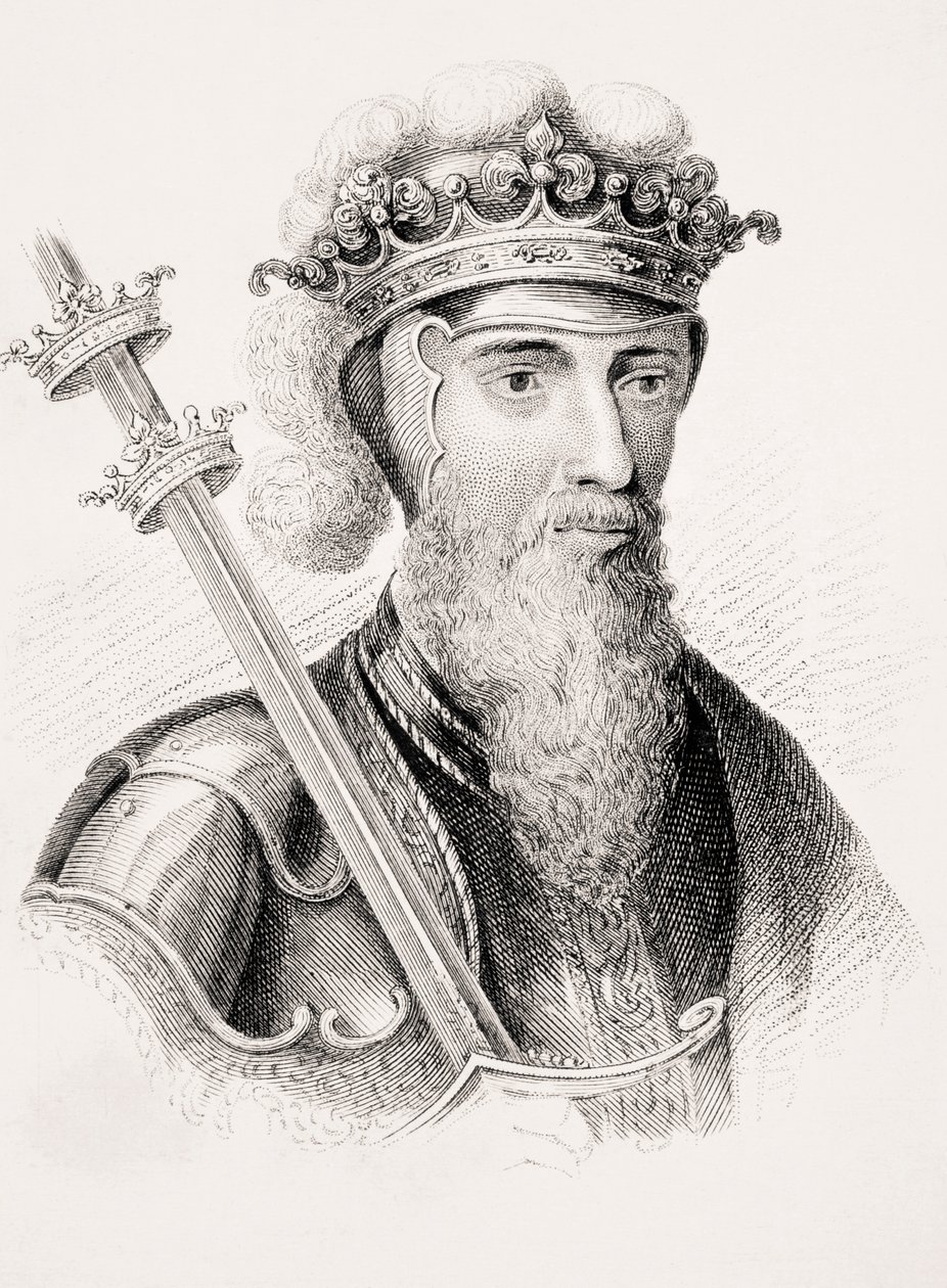 Edward III., König von England, aus 