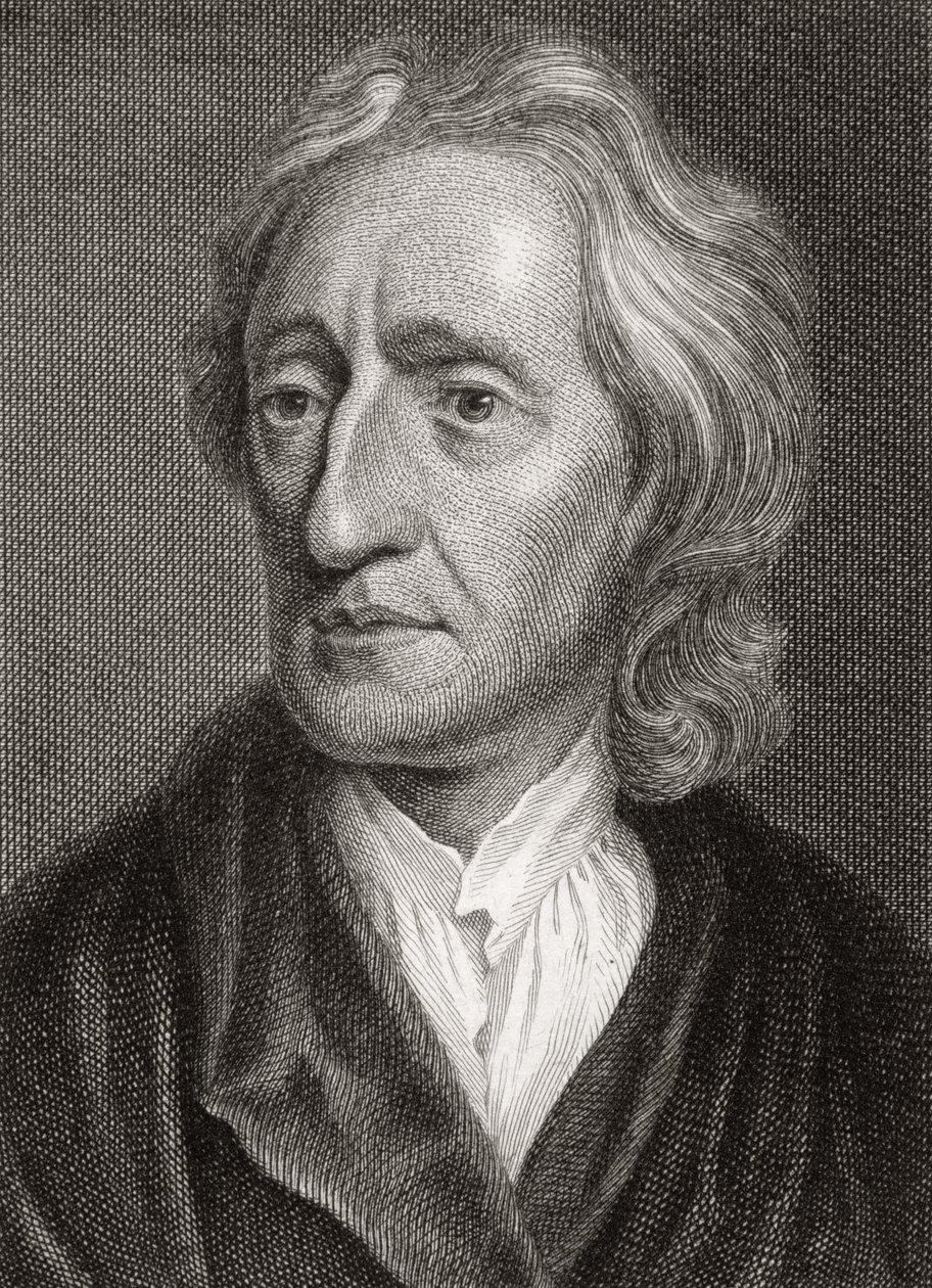 John Locke (1632-1704) von English School