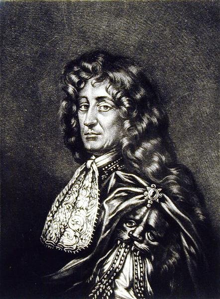Prinz Rupert (1619-82) Illustration aus Portraits of Characters Illustrious in British History, graviert von Robert Dunkarton (Mezzotinto) von English School