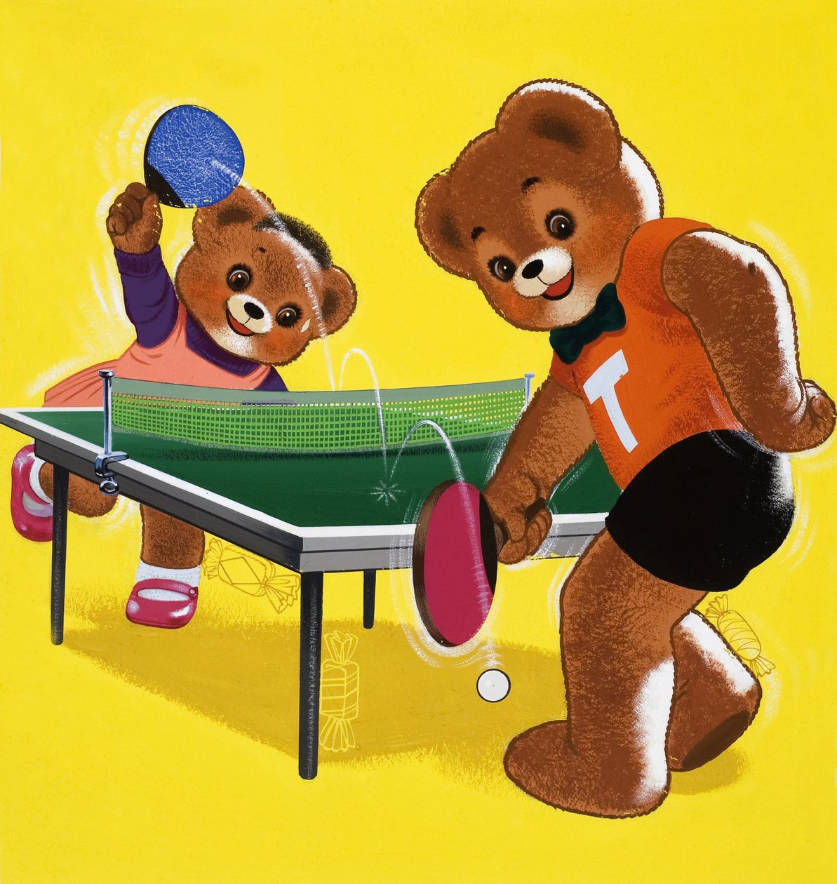 Teddybären (mit versteckten Objekten) von English School