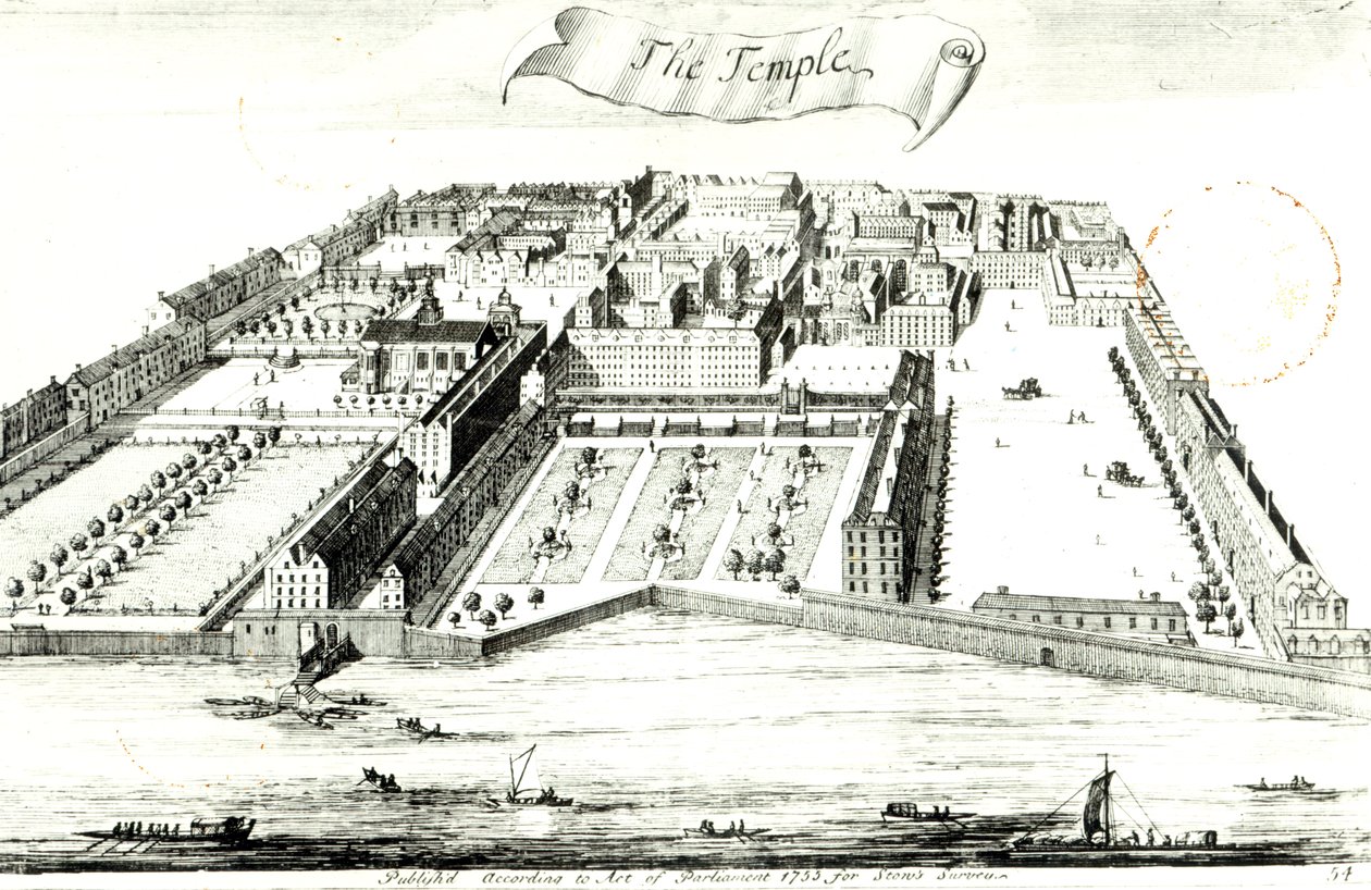 Der Tempel, Illustration aus 