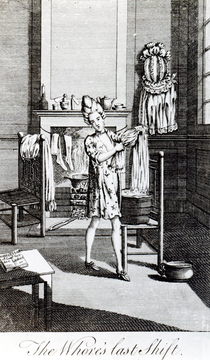 Der letzte Versuch der Hure, Illustration aus 