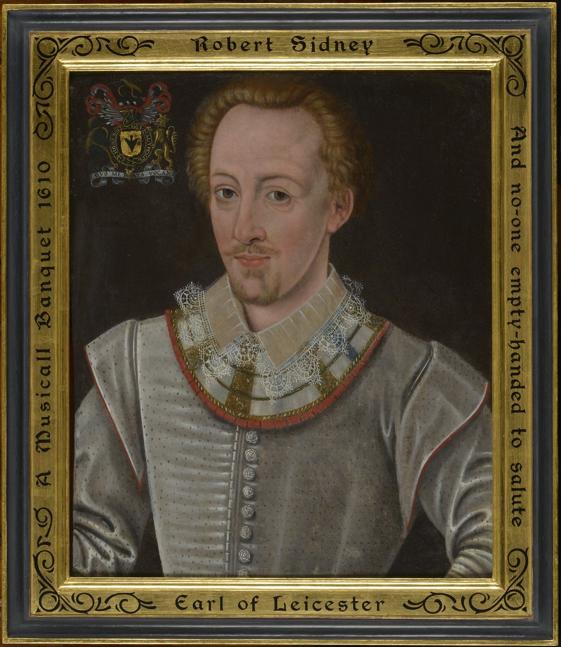 Porträt von Robert Sidney, Viscount Lisle, 1. Earl of Leicester von English School English School