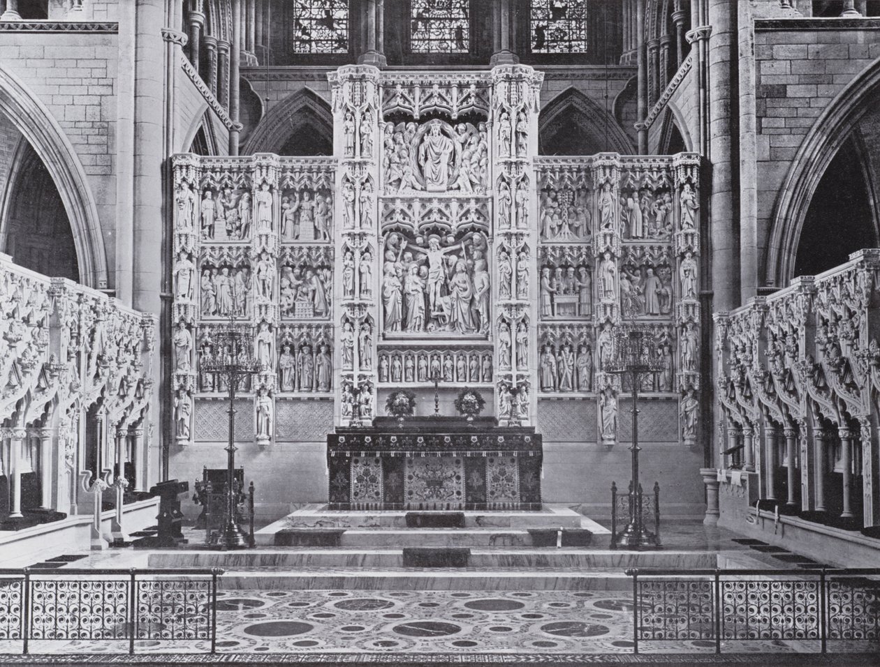 Altar und Reredos, Truro Kathedrale von English Photographer