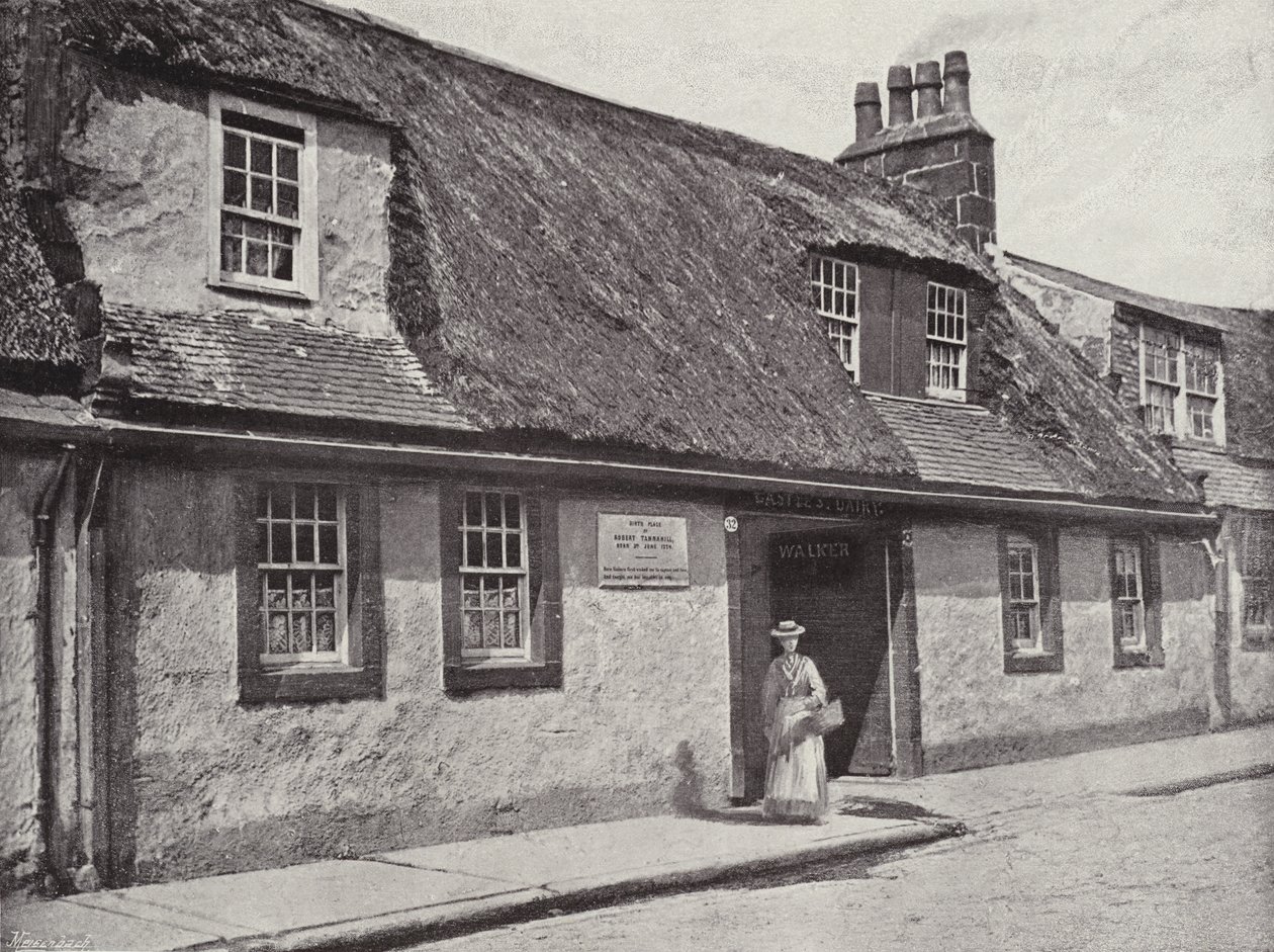 Geburtsort von Tannahill, Paisley von English Photographer