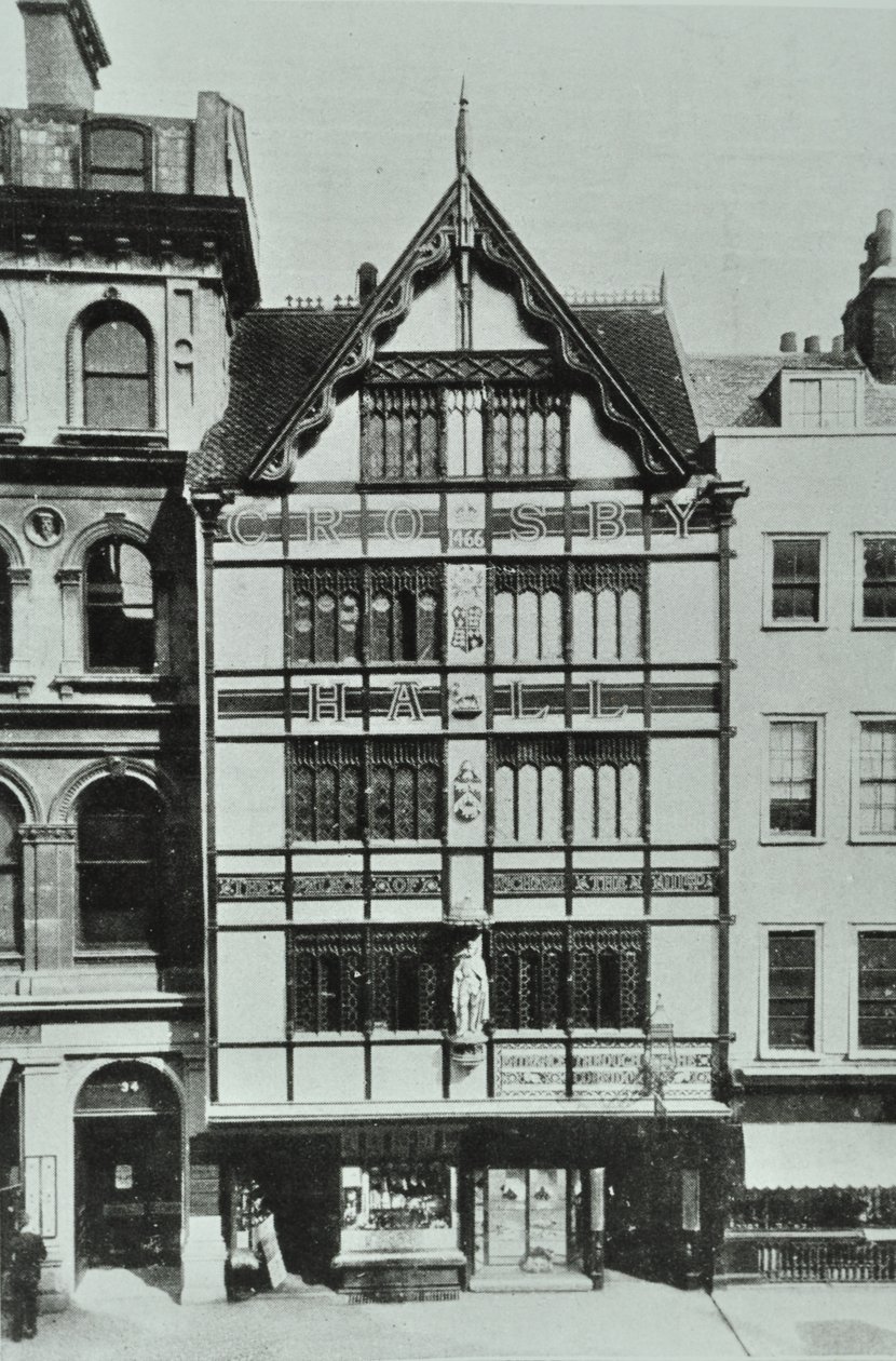 Crosby Hall, Bishopsgate, London, 1890 von English Photographer