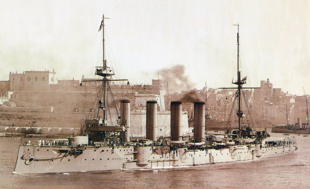 HMS Aboukir, 1902 von English Photographer